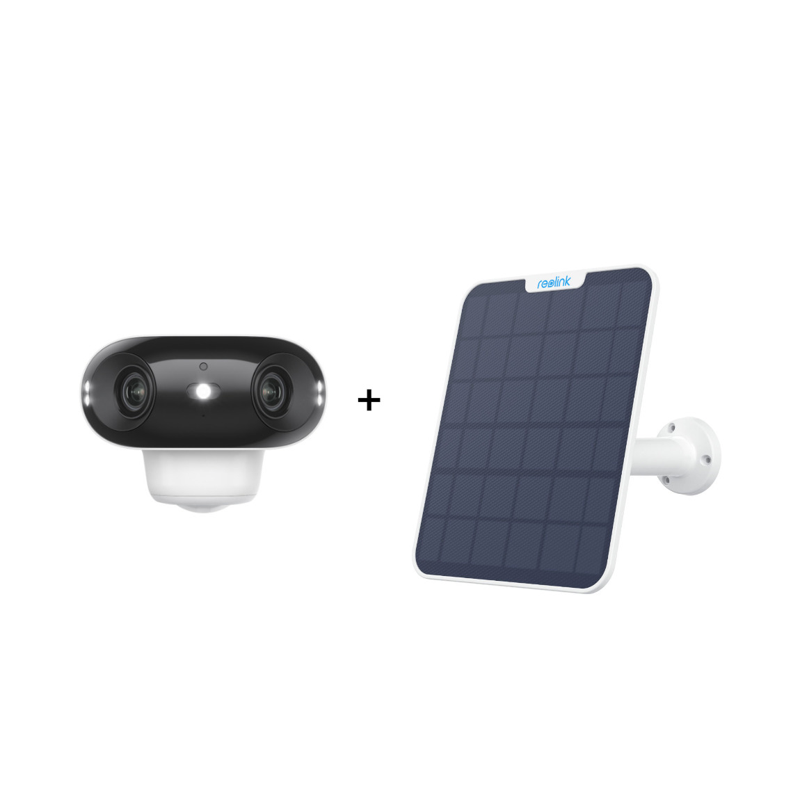 Reolink Set - mit Argus Series B740X + Solar Panel 2 - Weiß