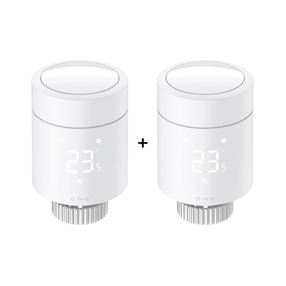 Aqara Heizk&ouml;rperthermostat W600 - 2er-Set