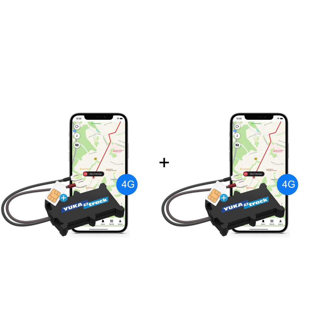 YUKAtrack easyWire (4G) - 2er-Set