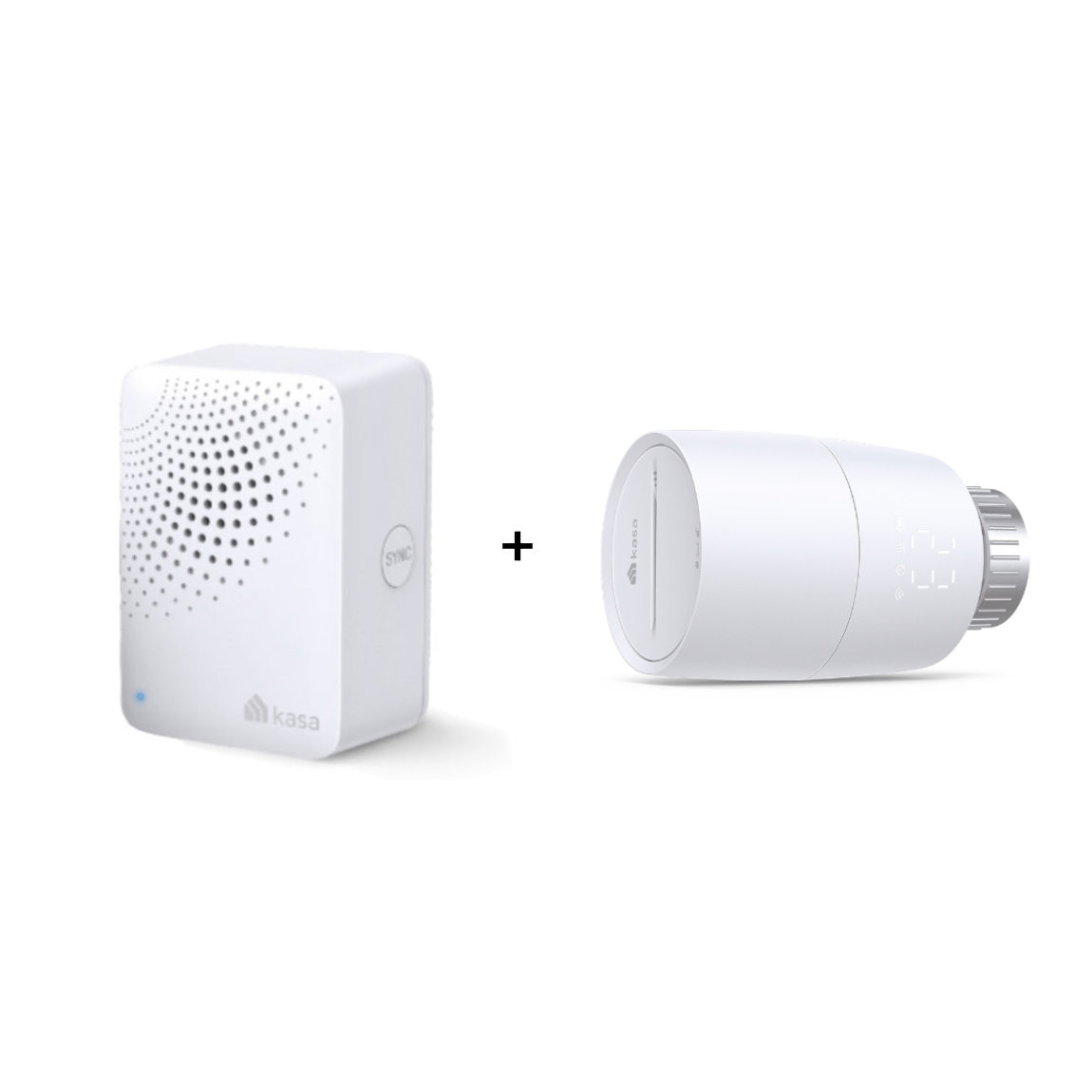 TP-Link Kasa KE100 KIT - Smartes Heizk&ouml;rperthermostat Starter-Set - Wei&szlig;