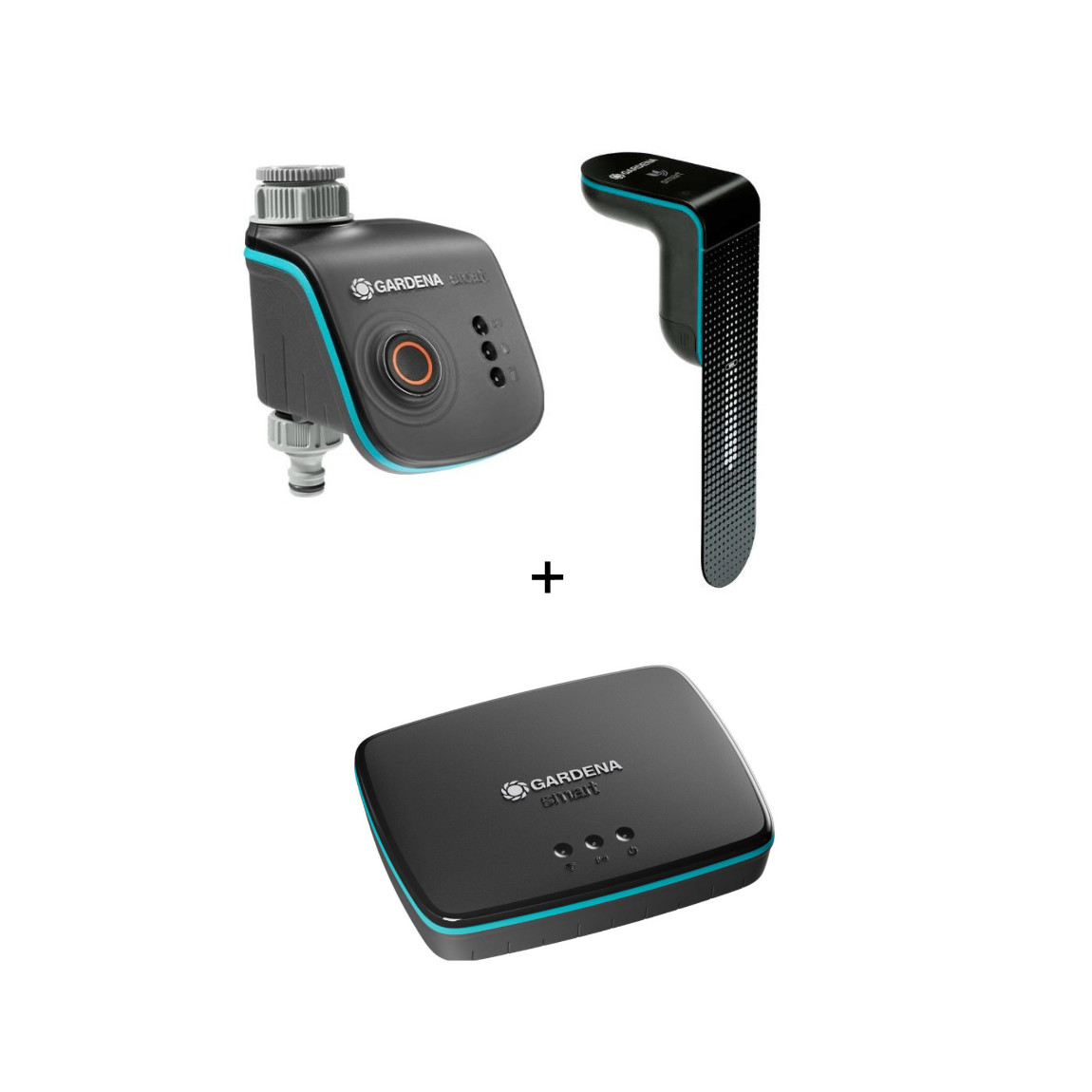 GARDENA Smart Sensor Control Set - Schwarz