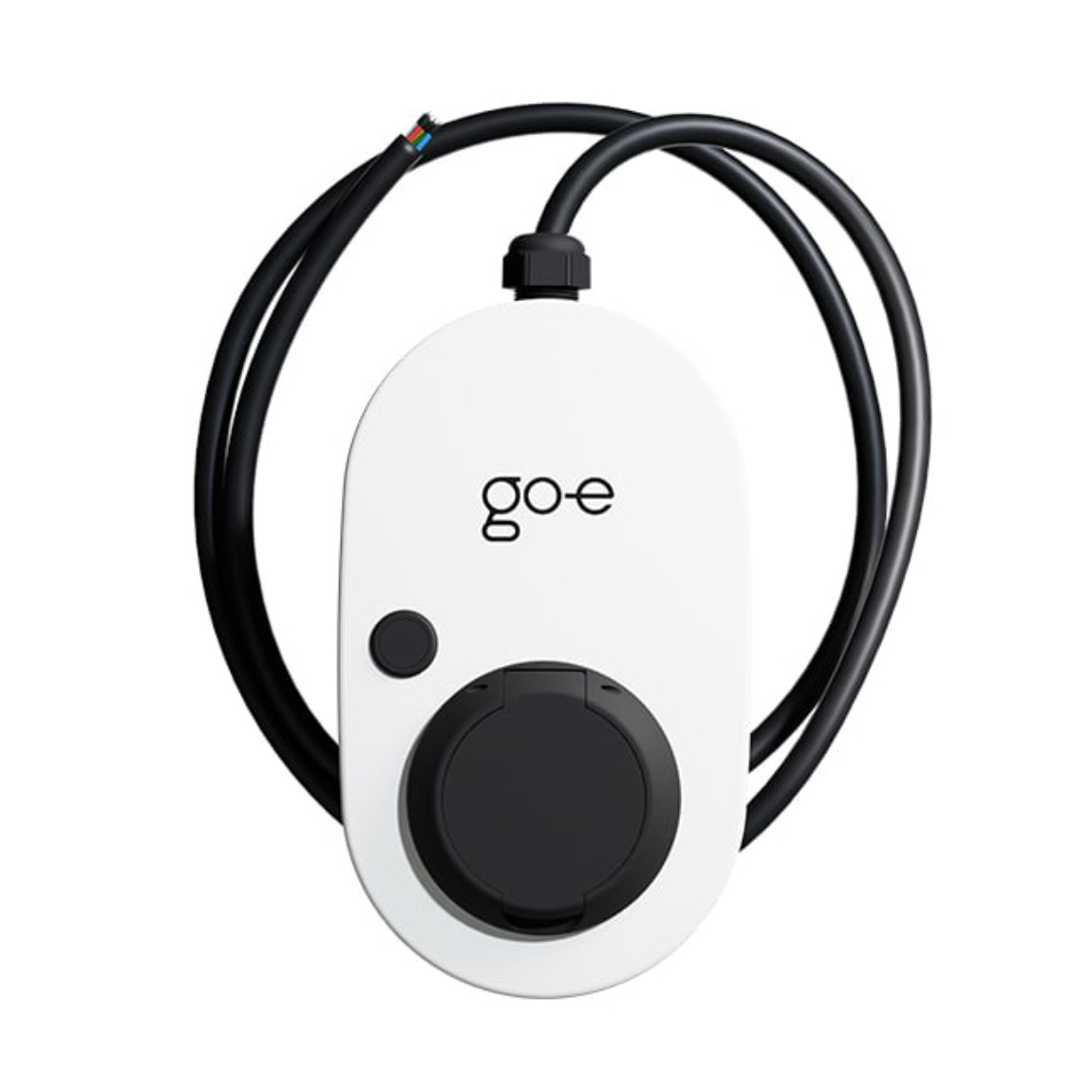 go-e Gemini Wallbox 11 kW mit Typ 2 Steckdose - Wei&szlig;