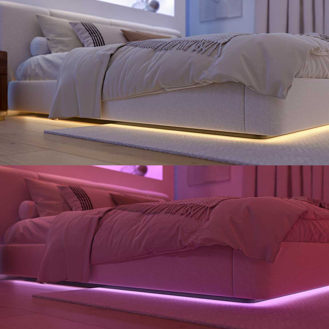 Thumbnail - Philips Hue Flux Gradient Lightstrip - 3m - 2er-Set