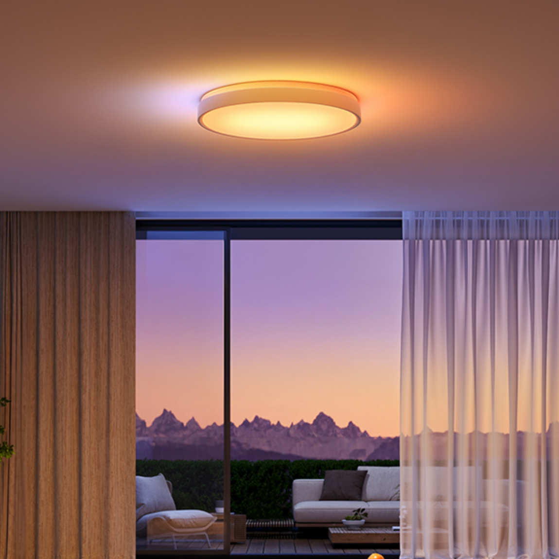 Thumbnail - Govee Round Smart Ceiling Light-Weiß