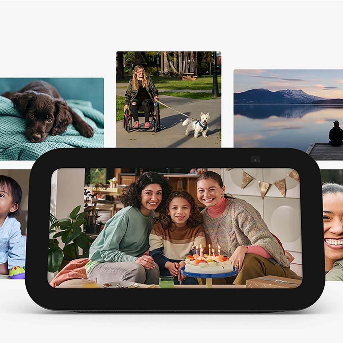 Thumbnail - Amazon Echo Show 5 (3rd Gen.) + Blink Mini Kamera