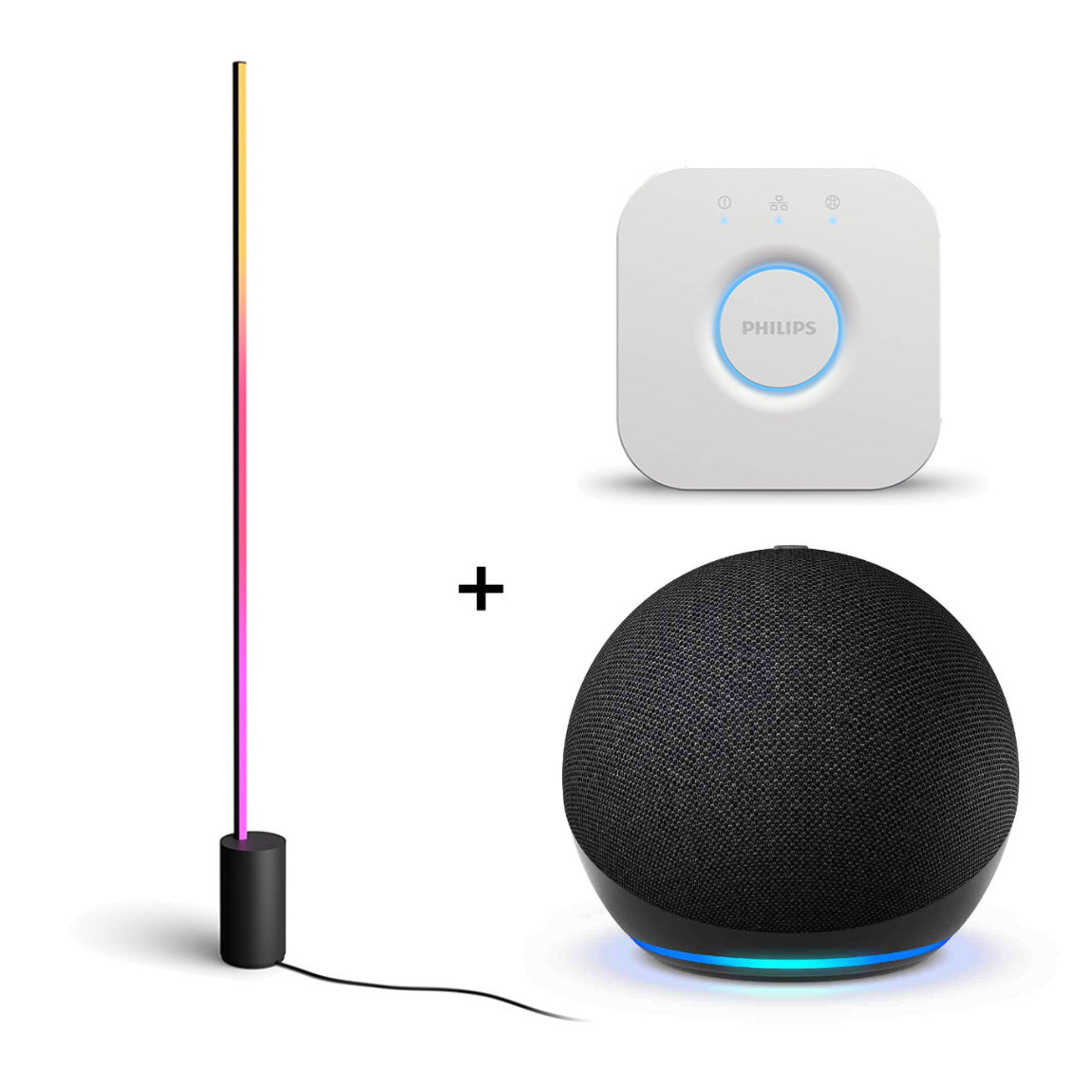 Philips Hue White & Color Ambiance Gradient Signe Stehleuchte Größe 16 Schwarz - Bild 22