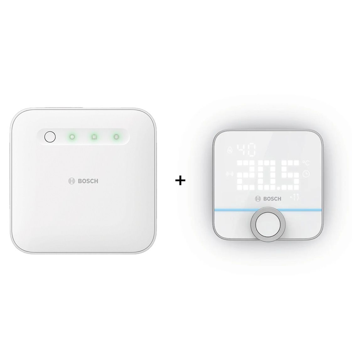 Bosch Smart Home - Starter Set Heiztherme & Fußbodenheizung II mit 2 Raumthermostaten 230V