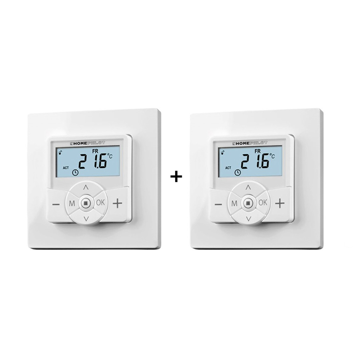HOMEPILOT Raumthermostat Premium Smart - 2er-Set