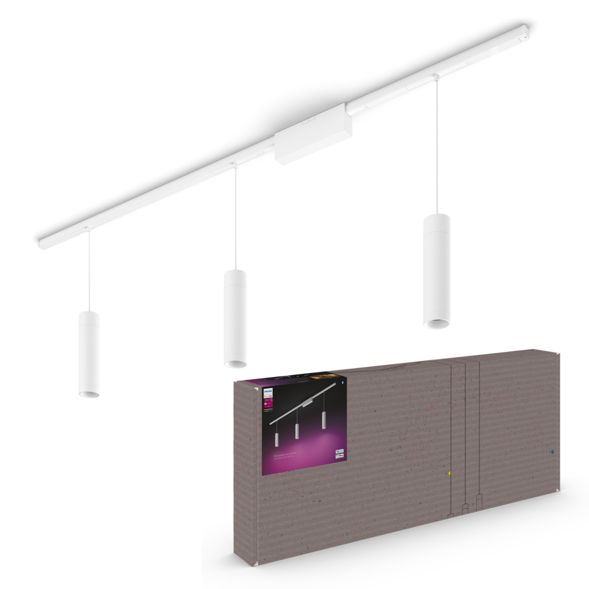 Thumbnail - Philips Hue Perifo Basis-Set 3er Pendelleuchte - Weiß