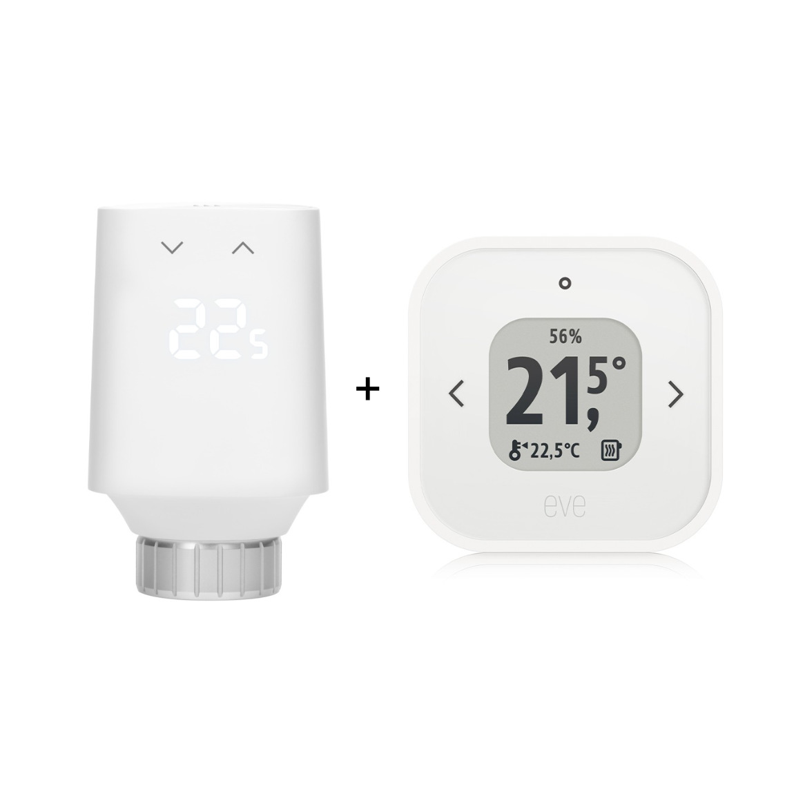 Eve Thermo Raumkomfort-Set - mit Thermo Matter (5. Gen.) + Thermo Control Matter