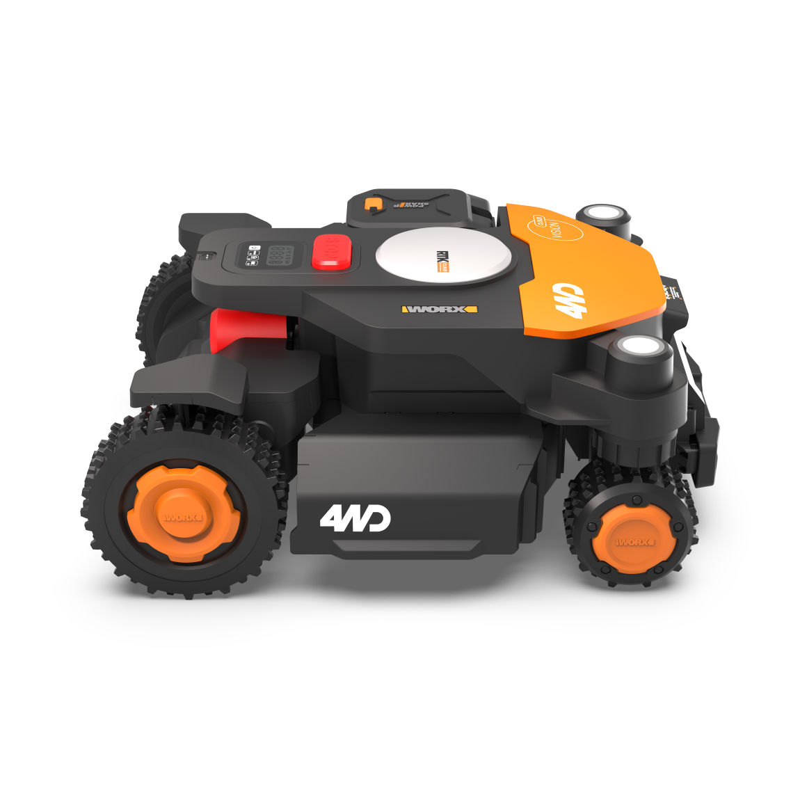 Thumbnail - Worx WR340E Landroid Vision Cloud (Stereo, AWD), bis 600 m² + gratis Garage