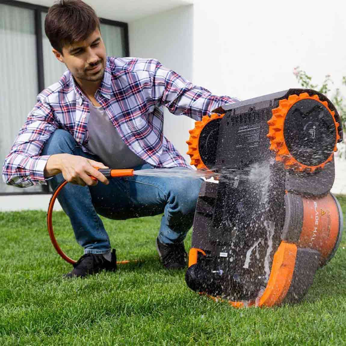 Thumbnail - Segway Navimow H800E-VF - kabelloser Mähroboter für bis zu 800m² - Grau