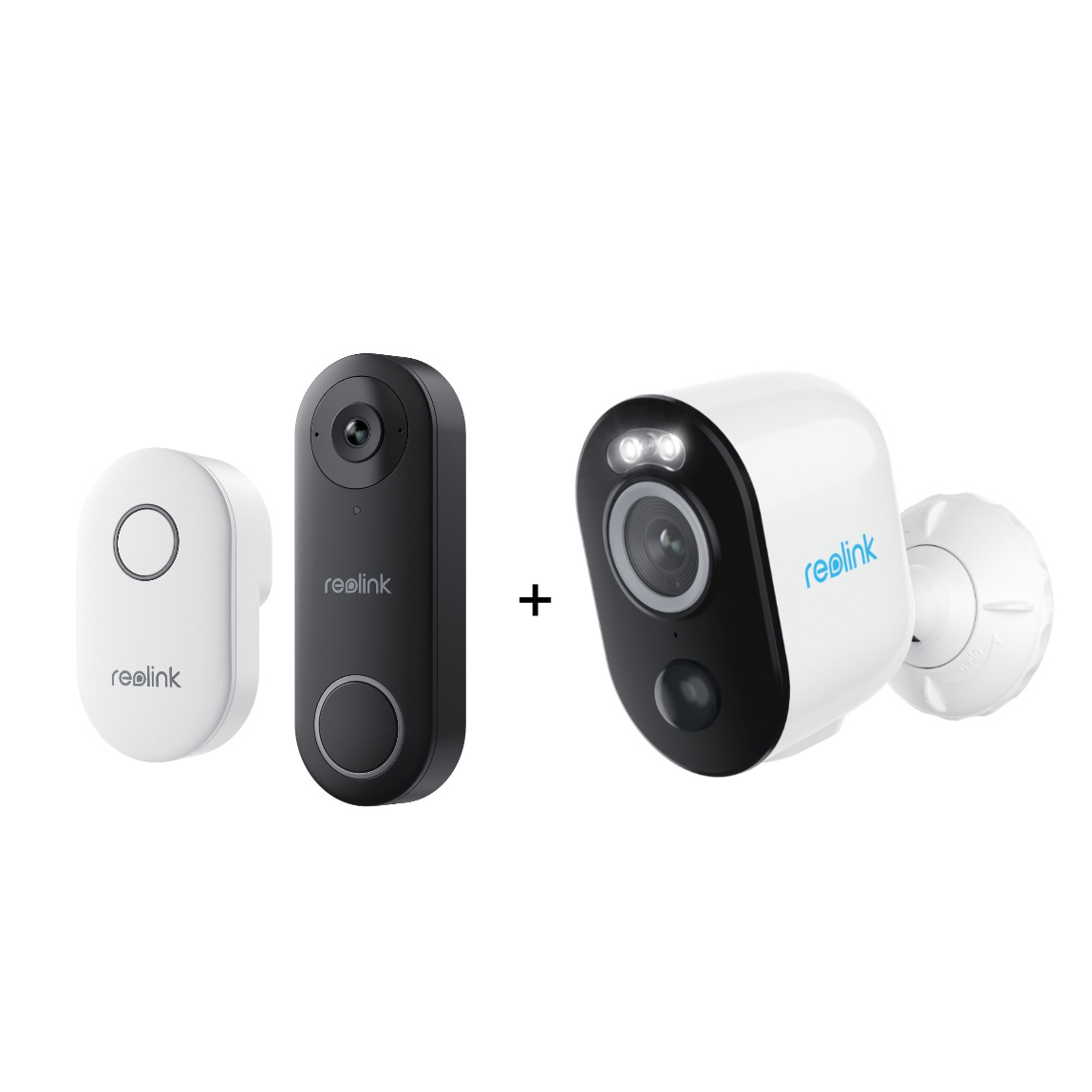 Reolink D340W Video Doorbell + Argus Series B330