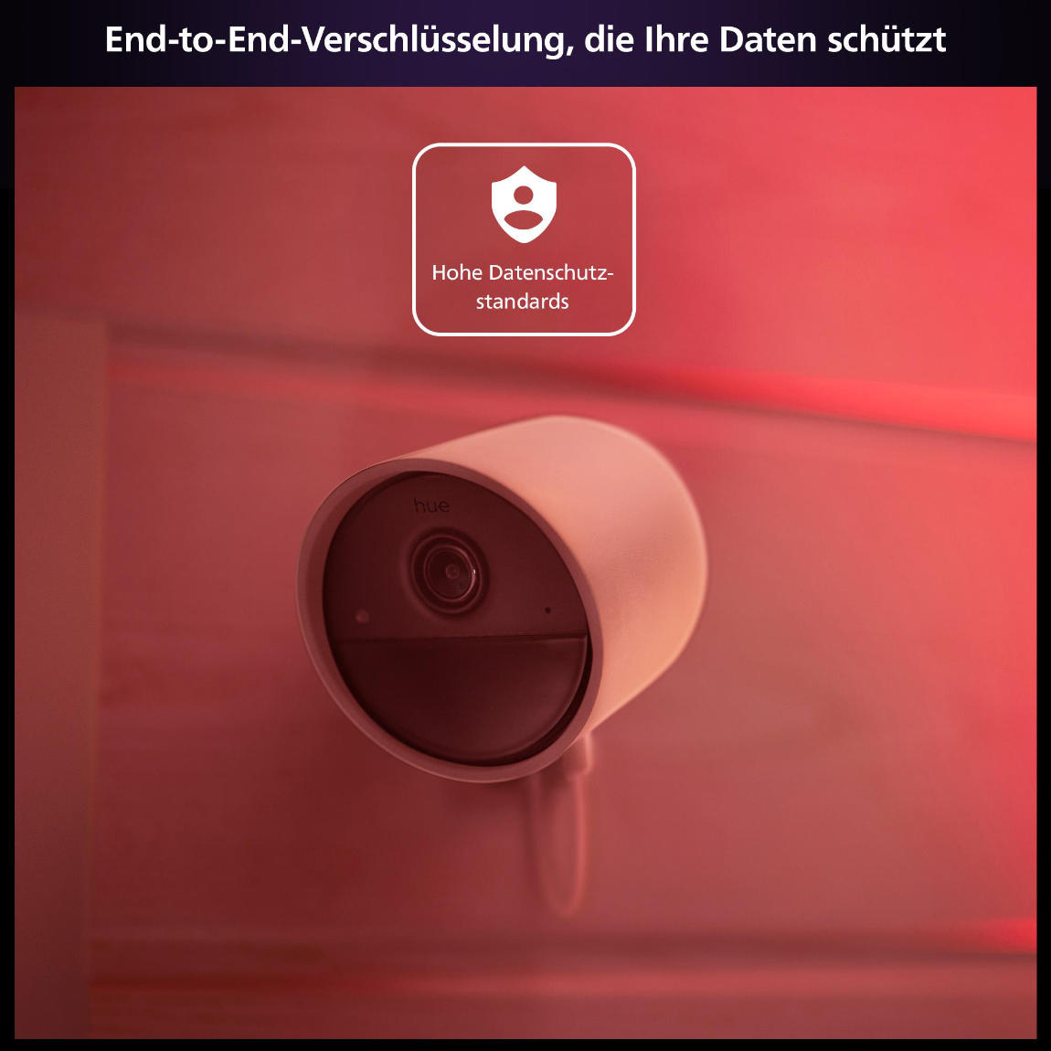 Thumbnail - Philips Hue Secure kabelgebundene Kamera - Weiß