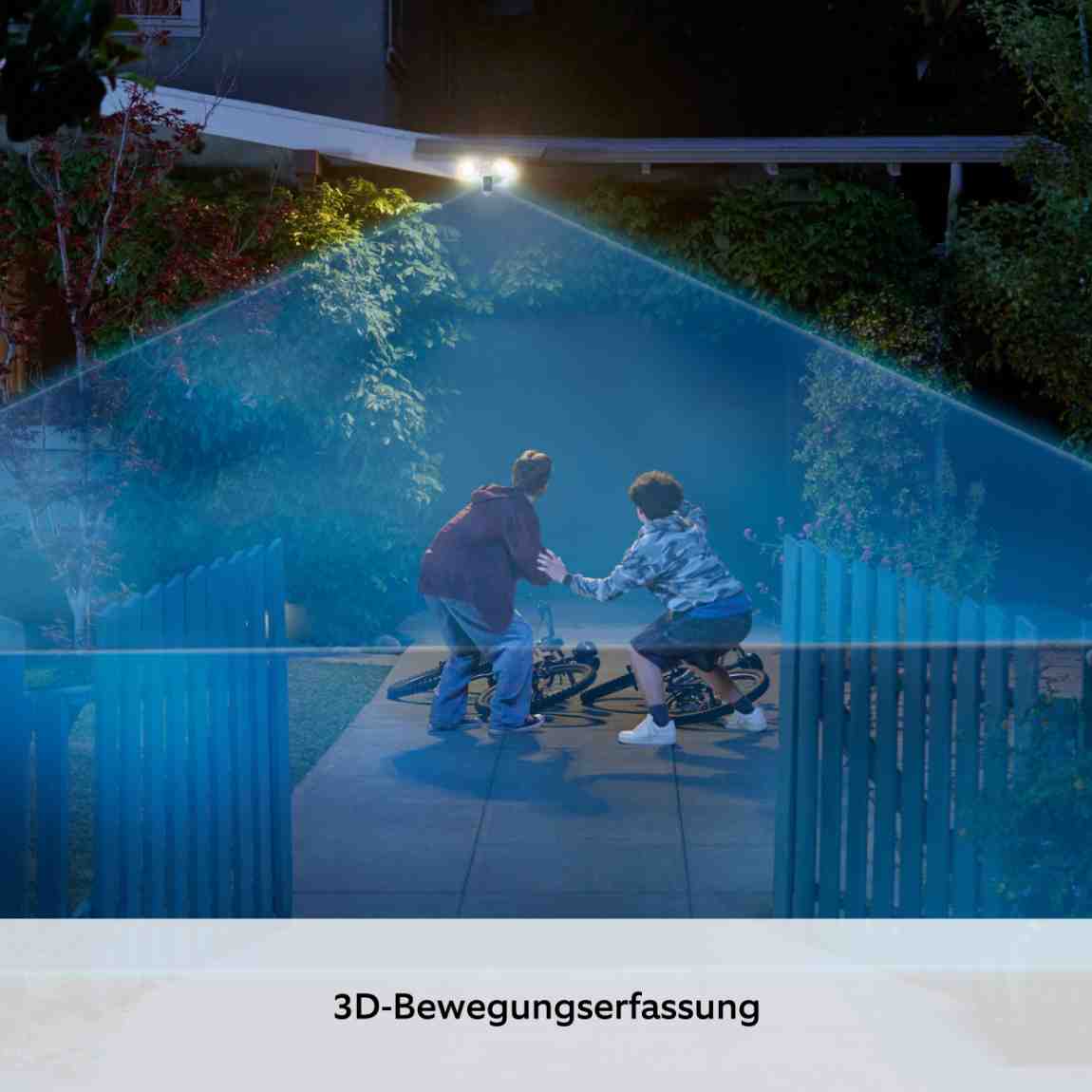 Thumbnail - Ring Floodlight Cam Pro (2. Gen.) - 4k-Außenkamera mit Flutlicht -  Schwarz