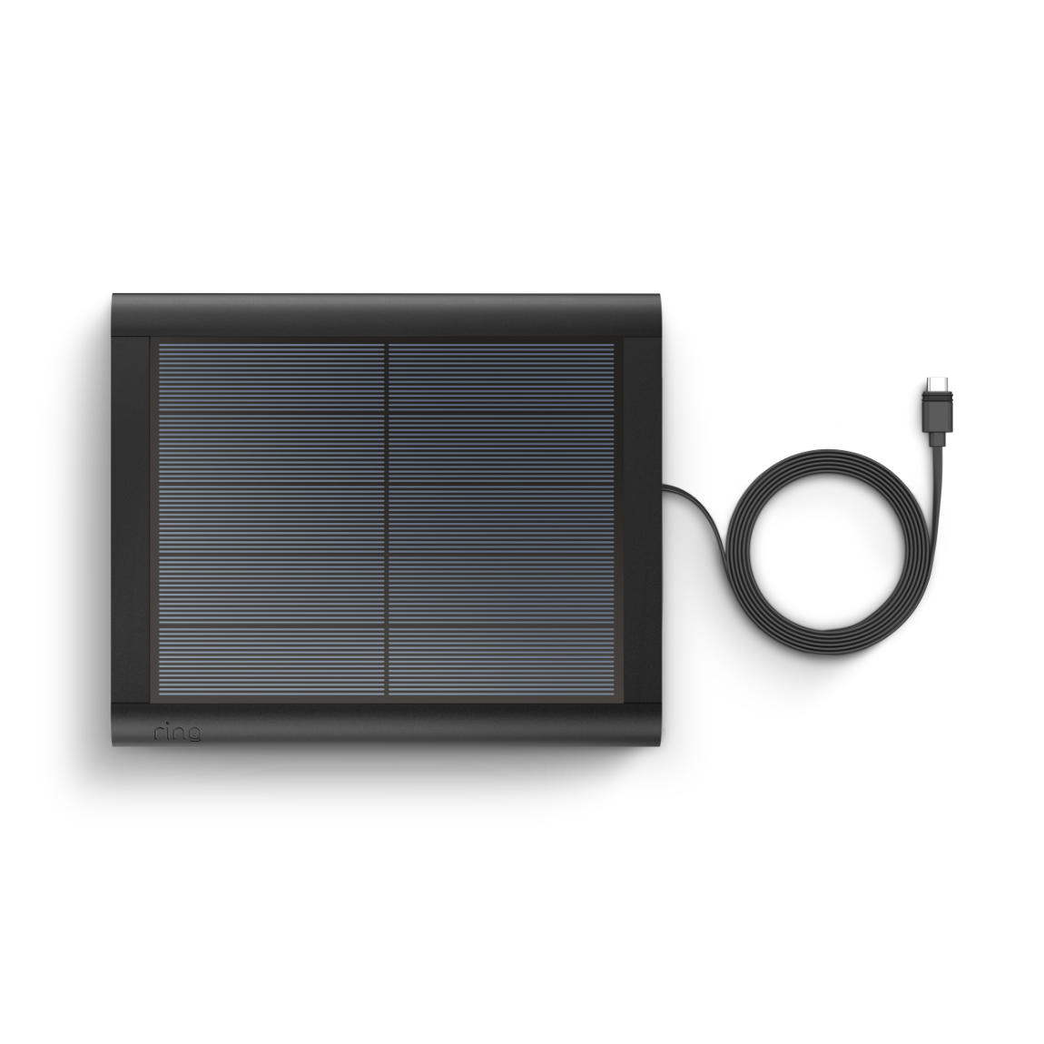 Thumbnail - Ring Solar Panel - USB-C - Schwarz