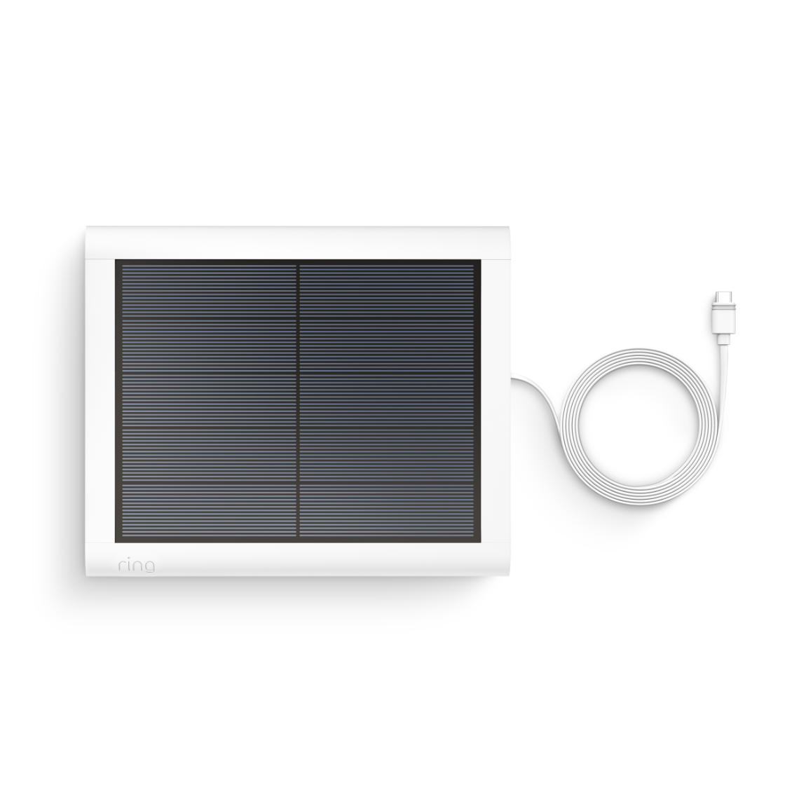 Thumbnail - Ring Solar Panel - USB-C - Weiß