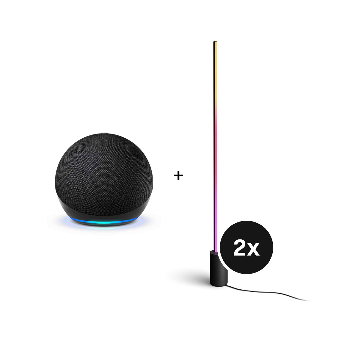 Philips Hue White & Color Ambiance Gradient Signe Stehleuchte Größe 16 Schwarz - Bild 25