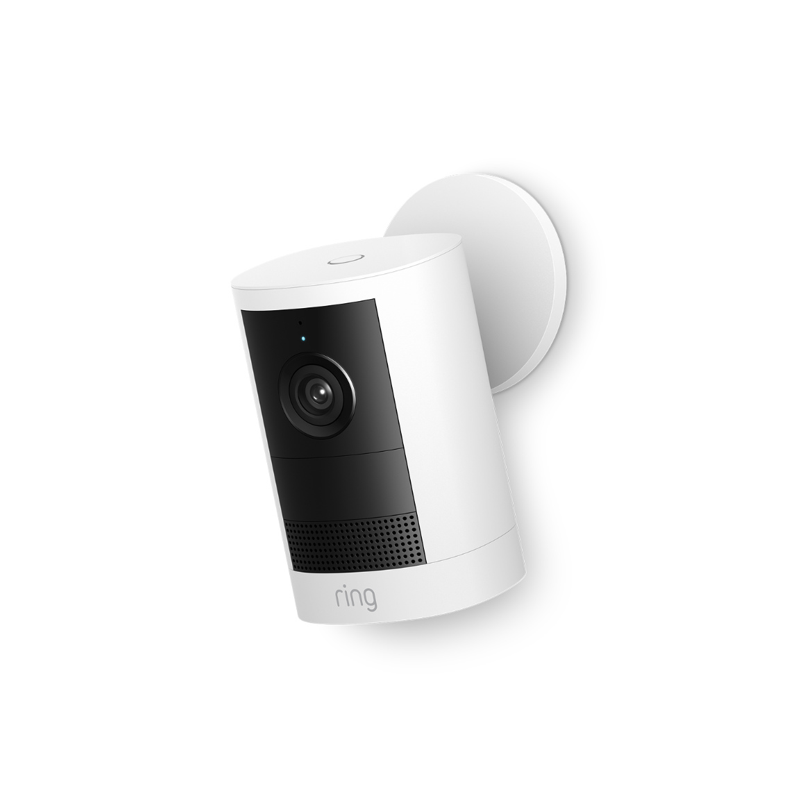 Ring Outdoor Cam Battery (2. Gen.) - 2K-WLAN-Außenkamera - 2er-Set - Weiß