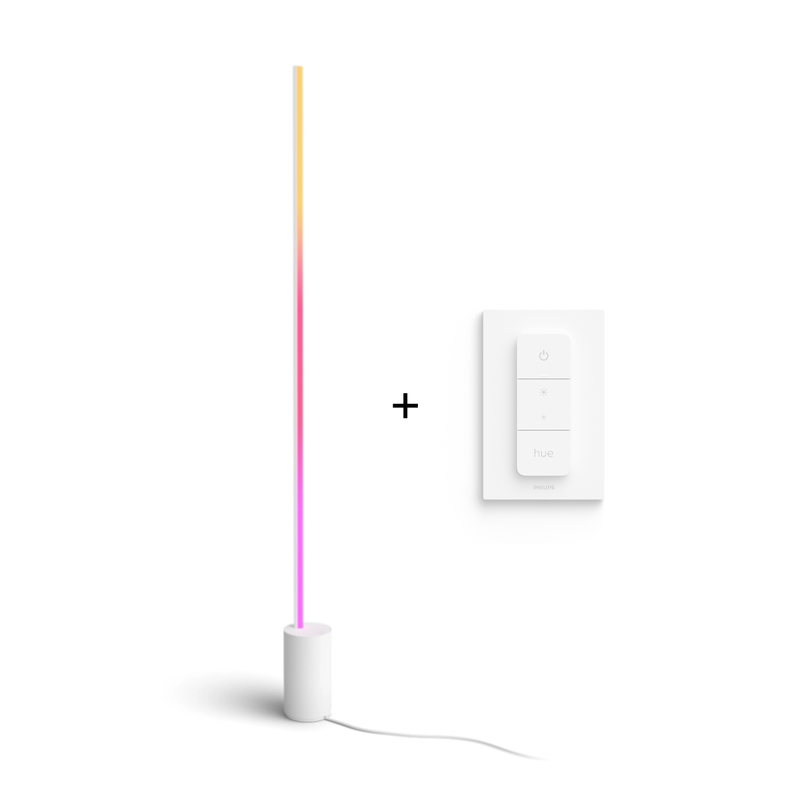 Philips Hue gradient Signe floor lamp - white and coloured light - white - Bild 2