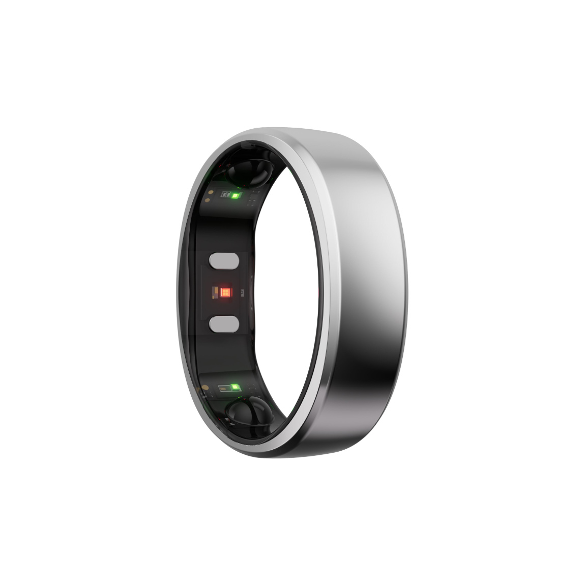 RingConn Smart Ring Gen 2 Air Dimensione 8 Silver Tracker della salute – Smartring – d'argento