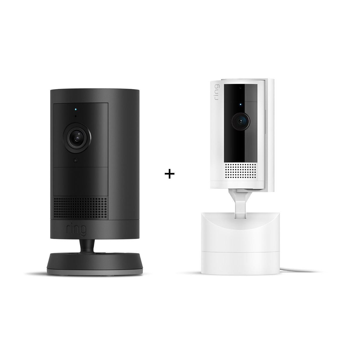 Ring Outdoor Cam Plus - Battery + Pan-Tilt Indoor Camera - Schwenk-Neige-Kamera