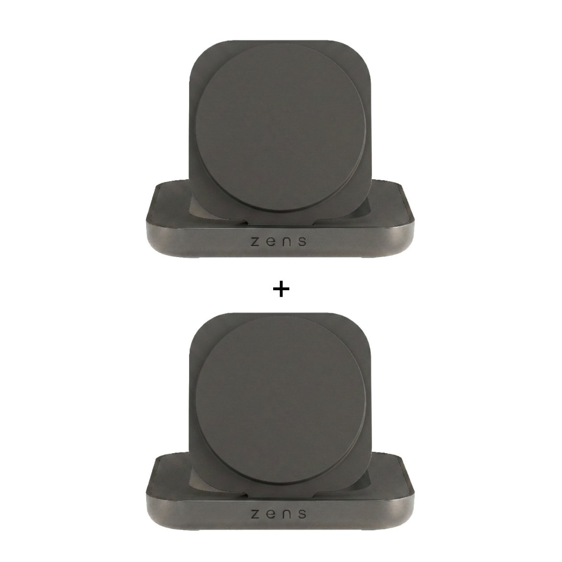Zens Magnetic Nightstand Charger - Ladestation für den Nachttisch mit Qi2 - 2er-Set