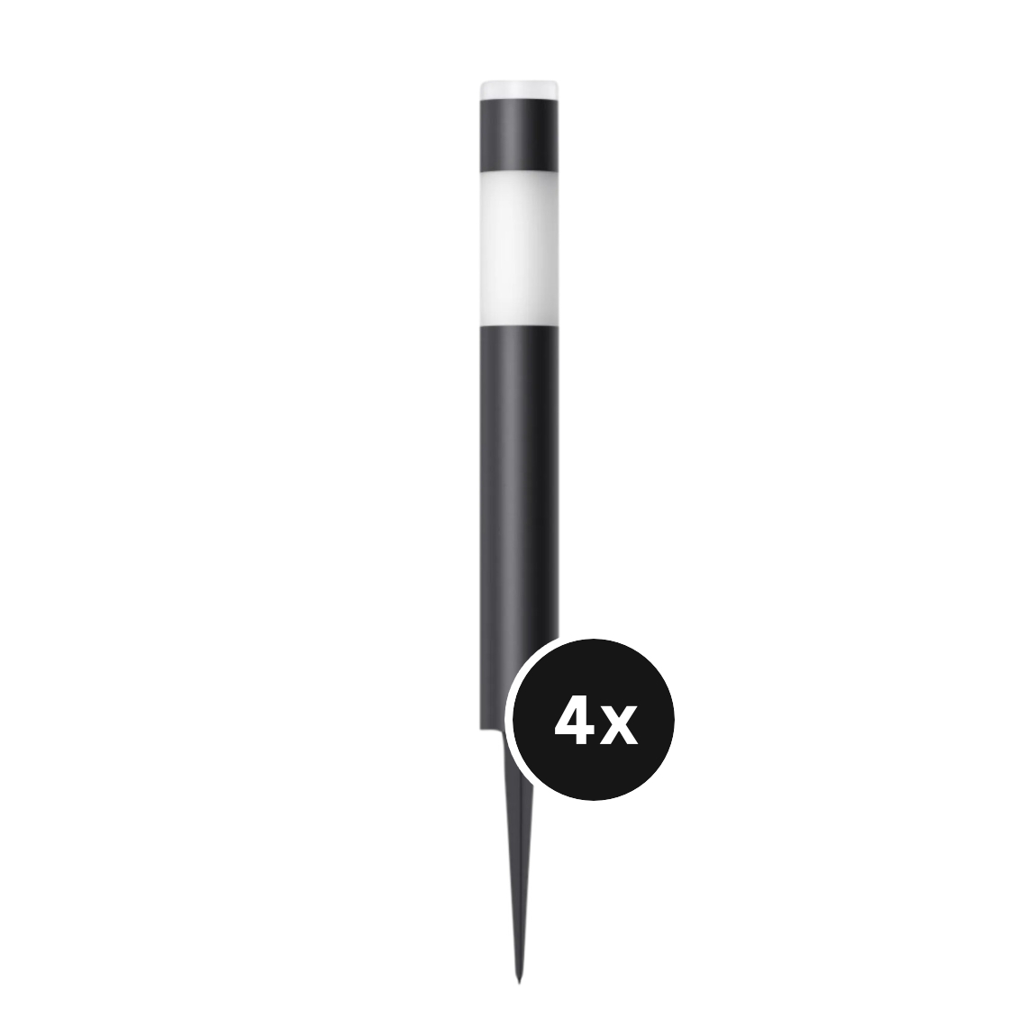 eufy Outdoor Pathway Light E10 - 4er-Set - Schwarz