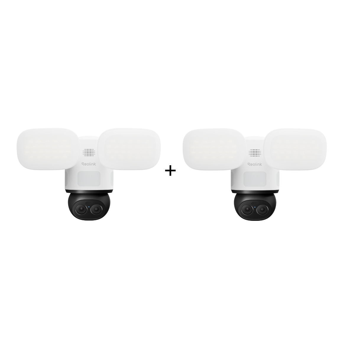 Reolink Floodlight Series F850W - 4K WLAN-Flutlichtaußenkamera - 2er-Set