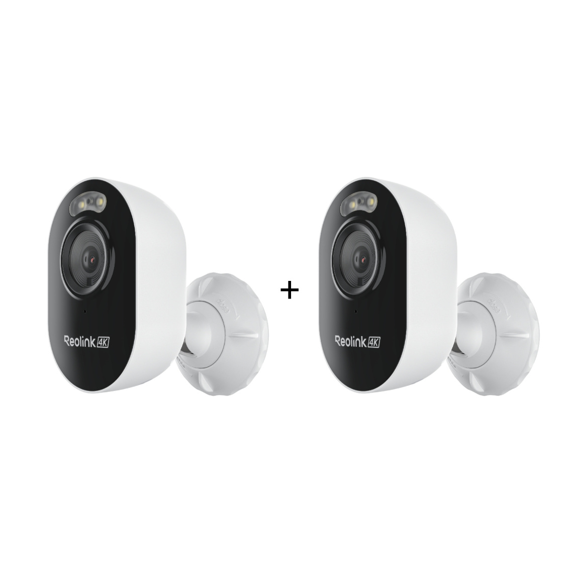 Reolink Lumus Series E450 - 4K WLAN-Außenkamera - 2er-Set