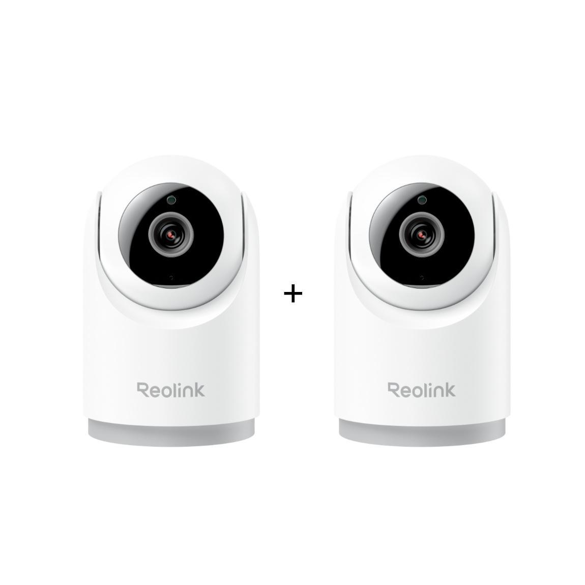 Reolink E Series E331 - 5MP WLAN-Innenkamera mit Schwenk-/Neigefunktion - 2er-Set
