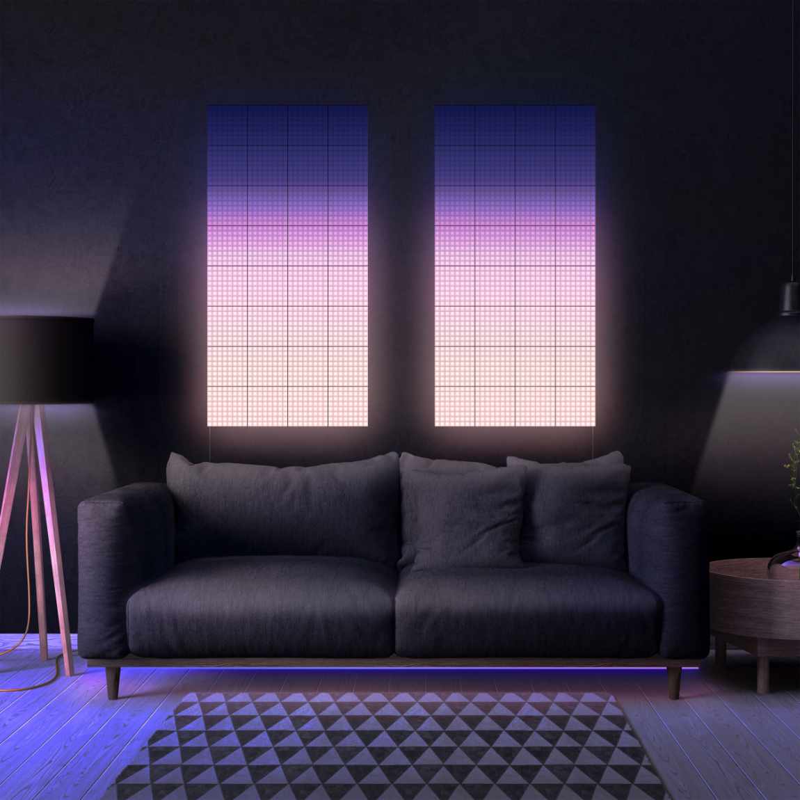 Thumbnail - Twinkly Squares Extension 3er-Set - Schwarz