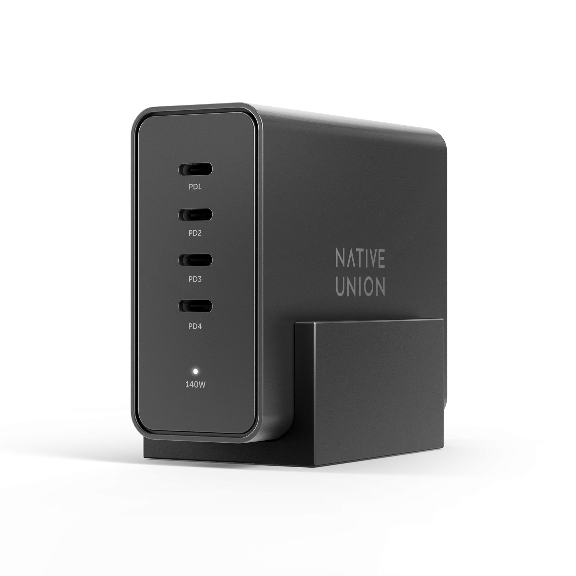 Native Union 140W Type-C PD GaN Fast Desktop Charger - Schwarz