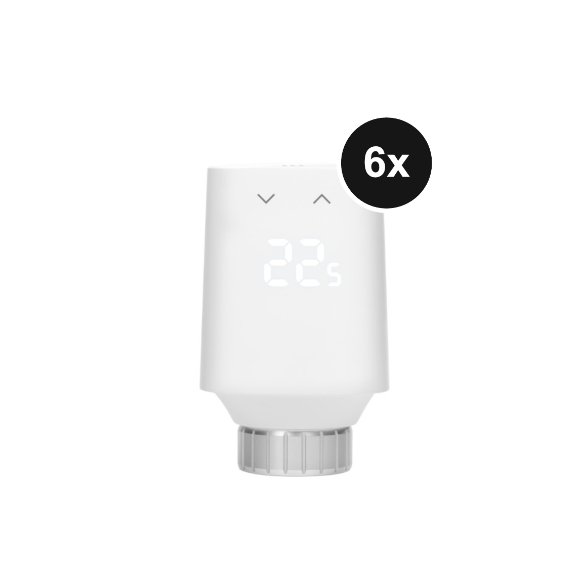 Eve Thermo Matter (5. Gen.) - Heizkörperthermostat - 6er-Set
