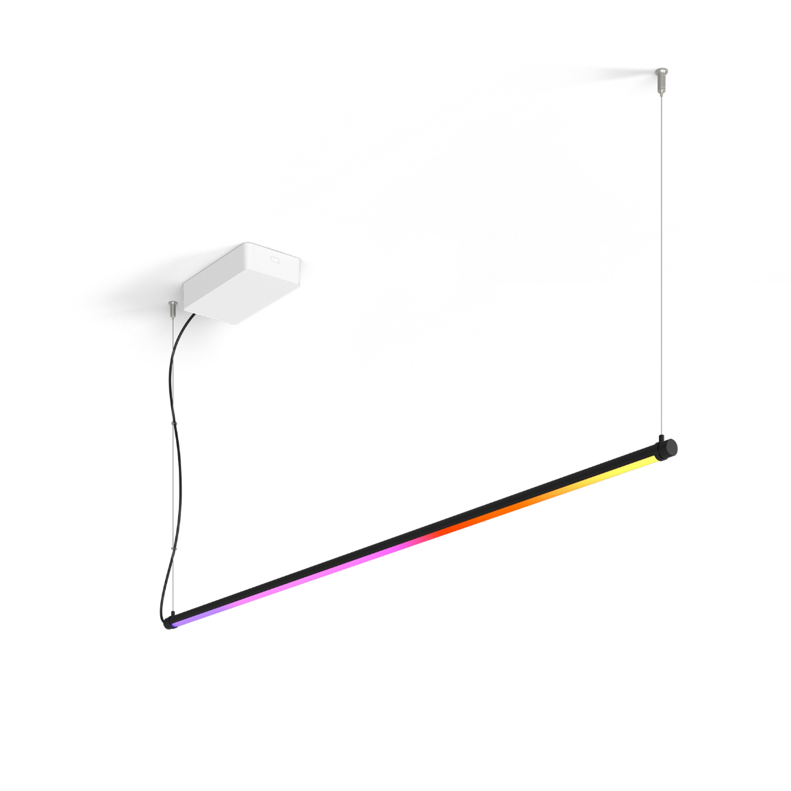 Philips Hue Gradient Signe Pendant Hängeleuchte - 2850 lm, 130 cm - Schwarz