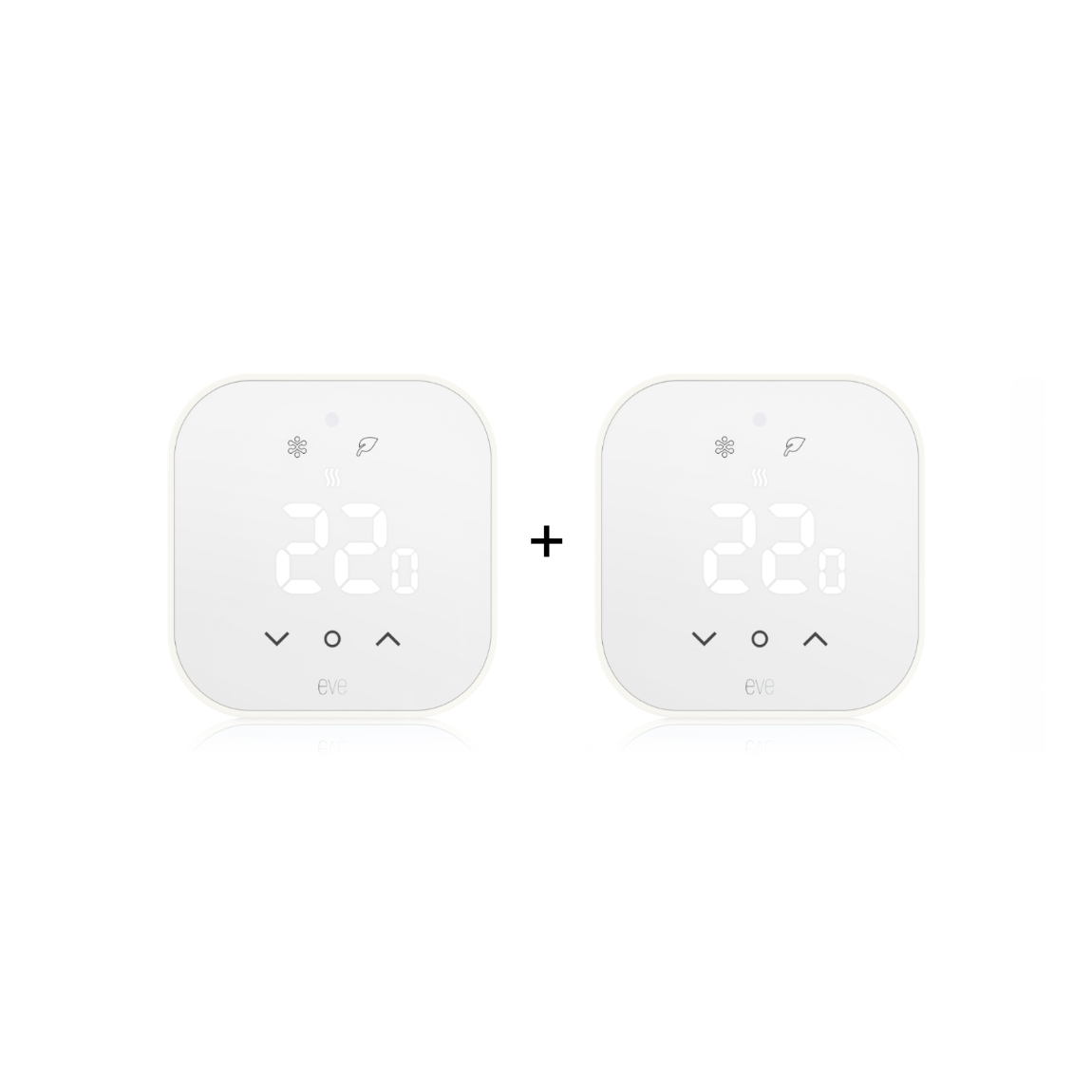 Eve Thermostat - f&uuml;r Fu&szlig;bodenheizungen - 2er-Set