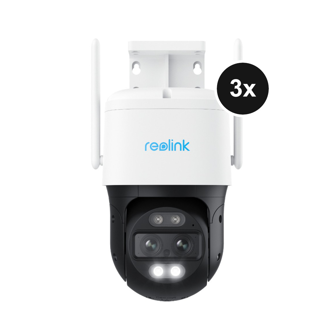 Reolink TrackMix Series W760 - Dual Außenkamera mit Auto Zoom & Tracking - 2er-Set