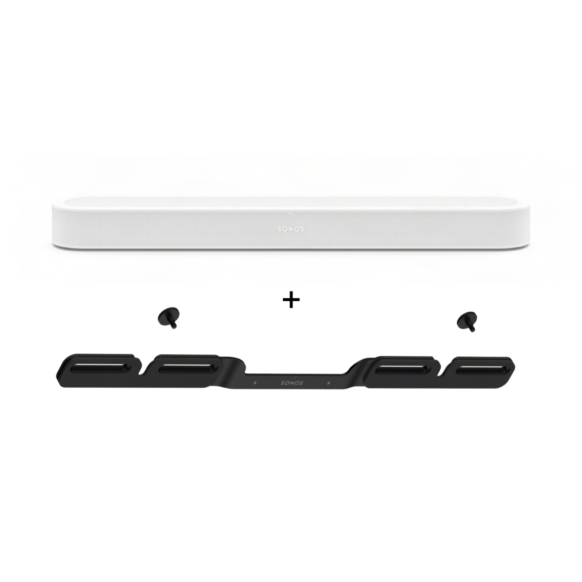Sonos Set - mit Beam Ultra und Wandhalterung - Weiß