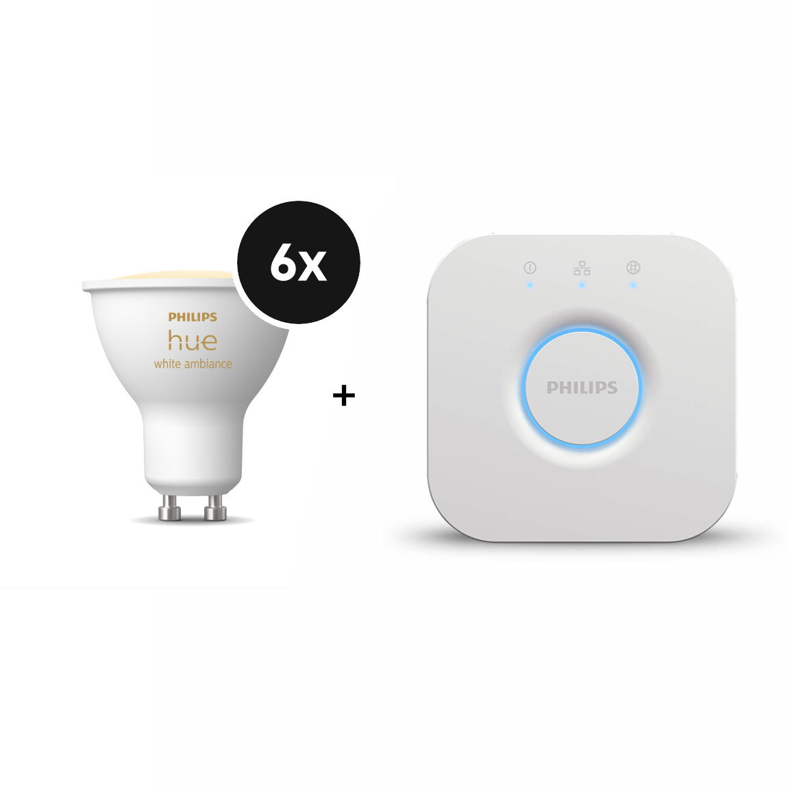 Philips Hue White Ambiance Gu10 Dreierpack 3X400lm Größe 3 Licht - Image 12