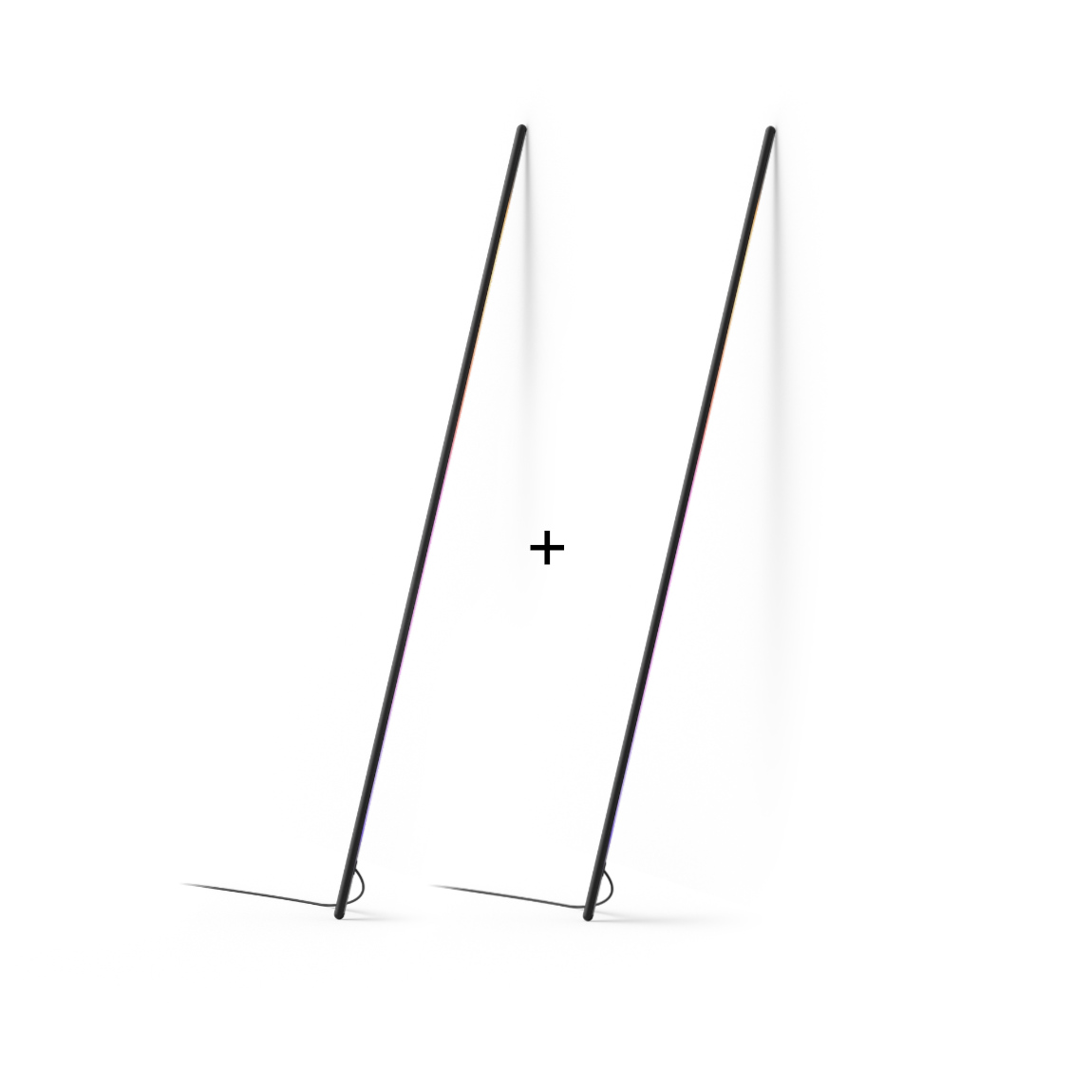 Philips Hue Gradient Signe Pole Stehleuchte - 2550 lm, 180 cm - 2er-Set