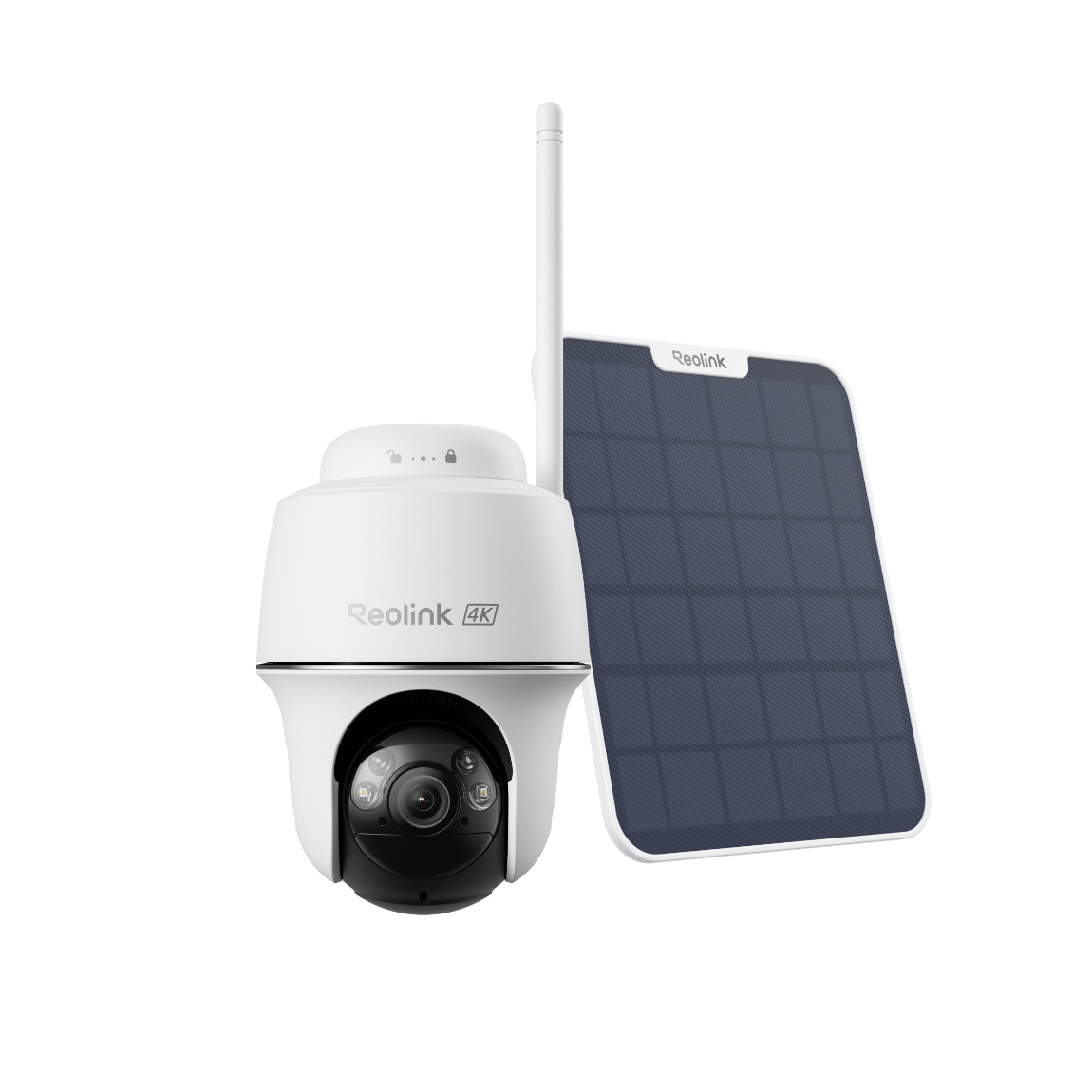 Reolink Argus PT Ultra - 4K-WLAN-Außenkamera mit Schwenk-/Neigefunktion - Weiß
