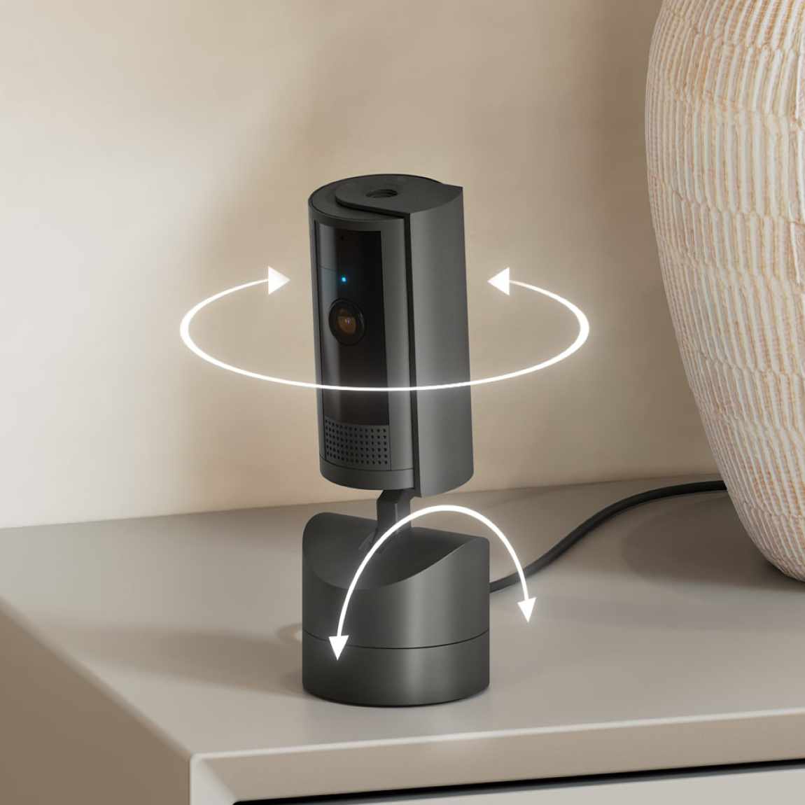 Thumbnail - Ring Pan-Tilt Indoor Camera - Schwenk-Neige-Kamera - Schwarz