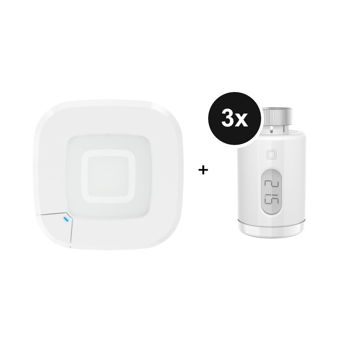 Homematic IP Starter Set Heizen mit 3 Heizk&ouml;rperthermostaten Pure - mit Access Point 2
