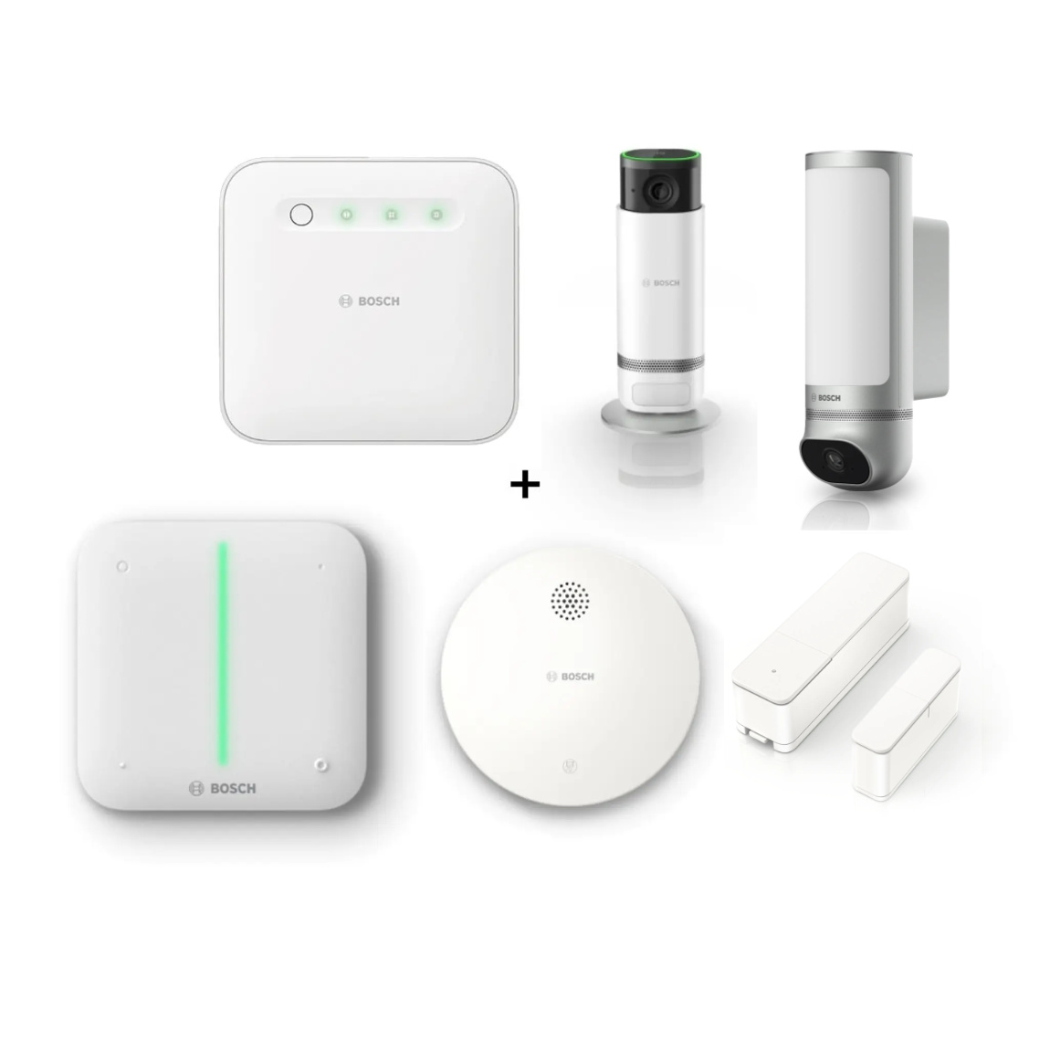 Bosch Smart Home - Starter Set Heiztherme & Fußbodenheizung II mit 2 Raumthermostaten 230V