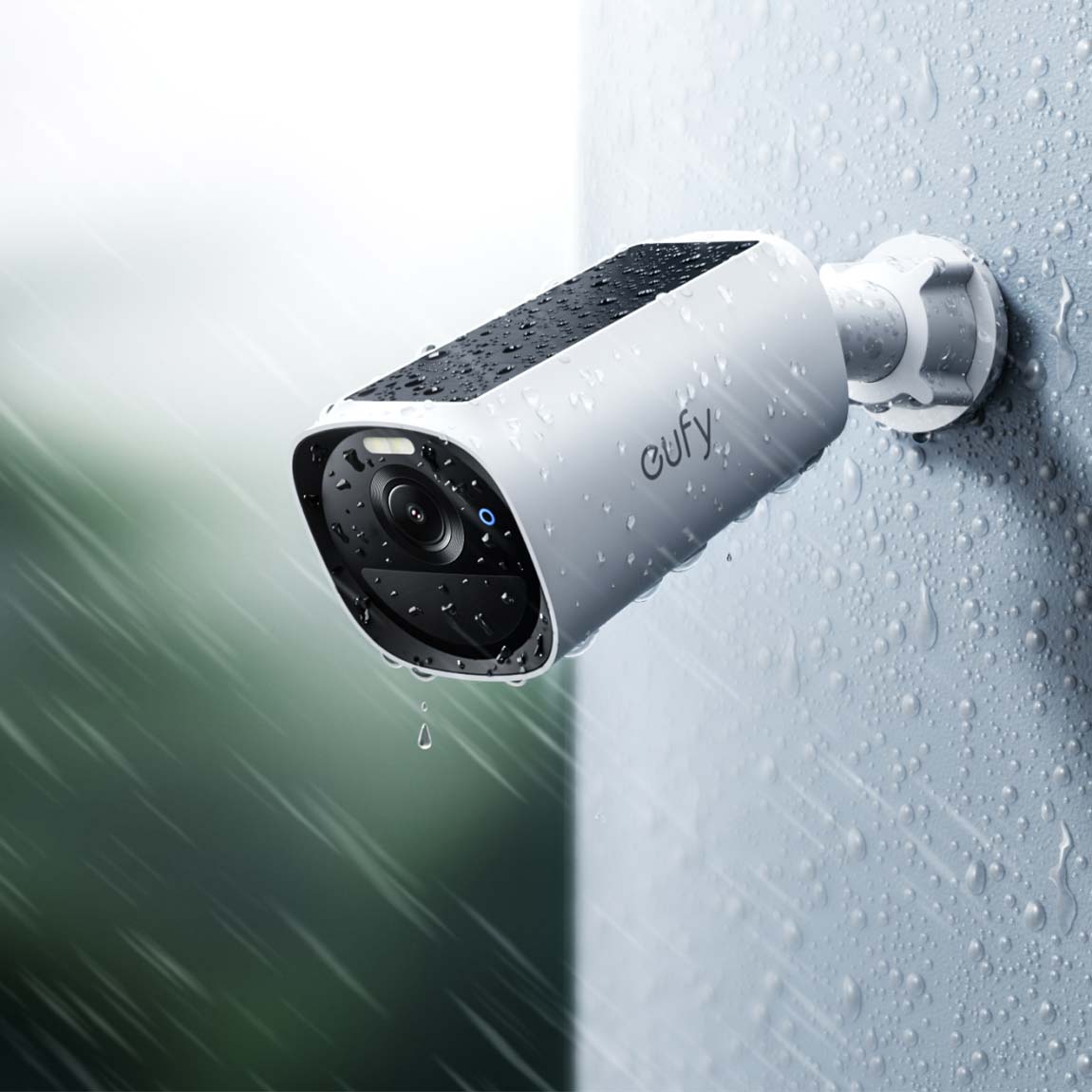 Thumbnail - eufyCam E40 Starter-Set 4+1 - Kamera mit HomeBase 3 und 2x Solarpanel - Weiß