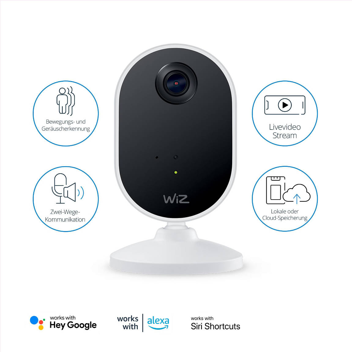 Thumbnail - WIZ Security Camera Starter-Set WiFi - Weiß