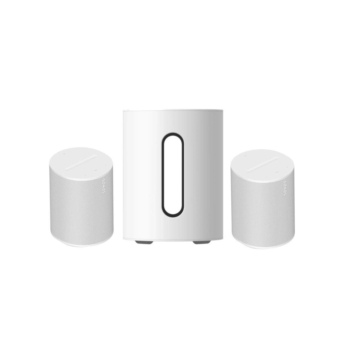 Sonos Stereo Set - mit 2 Era 100 und Wandhalterung Paar - Weiß - Image 26