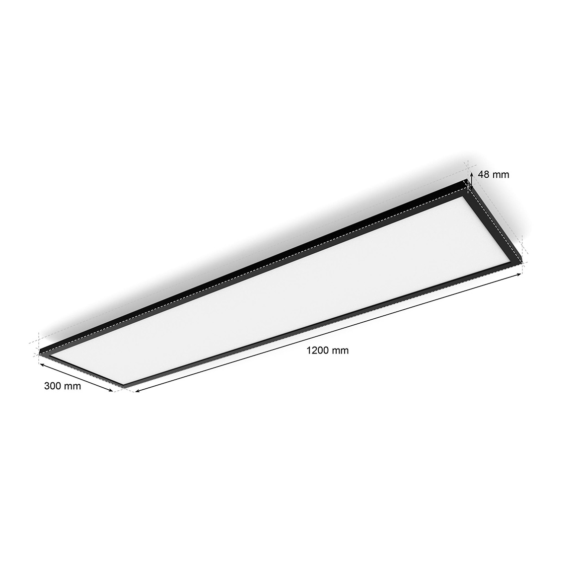 Thumbnail - Philips Hue White Ambiance Aurelle Panelleuchte 120x30cm - Weiß