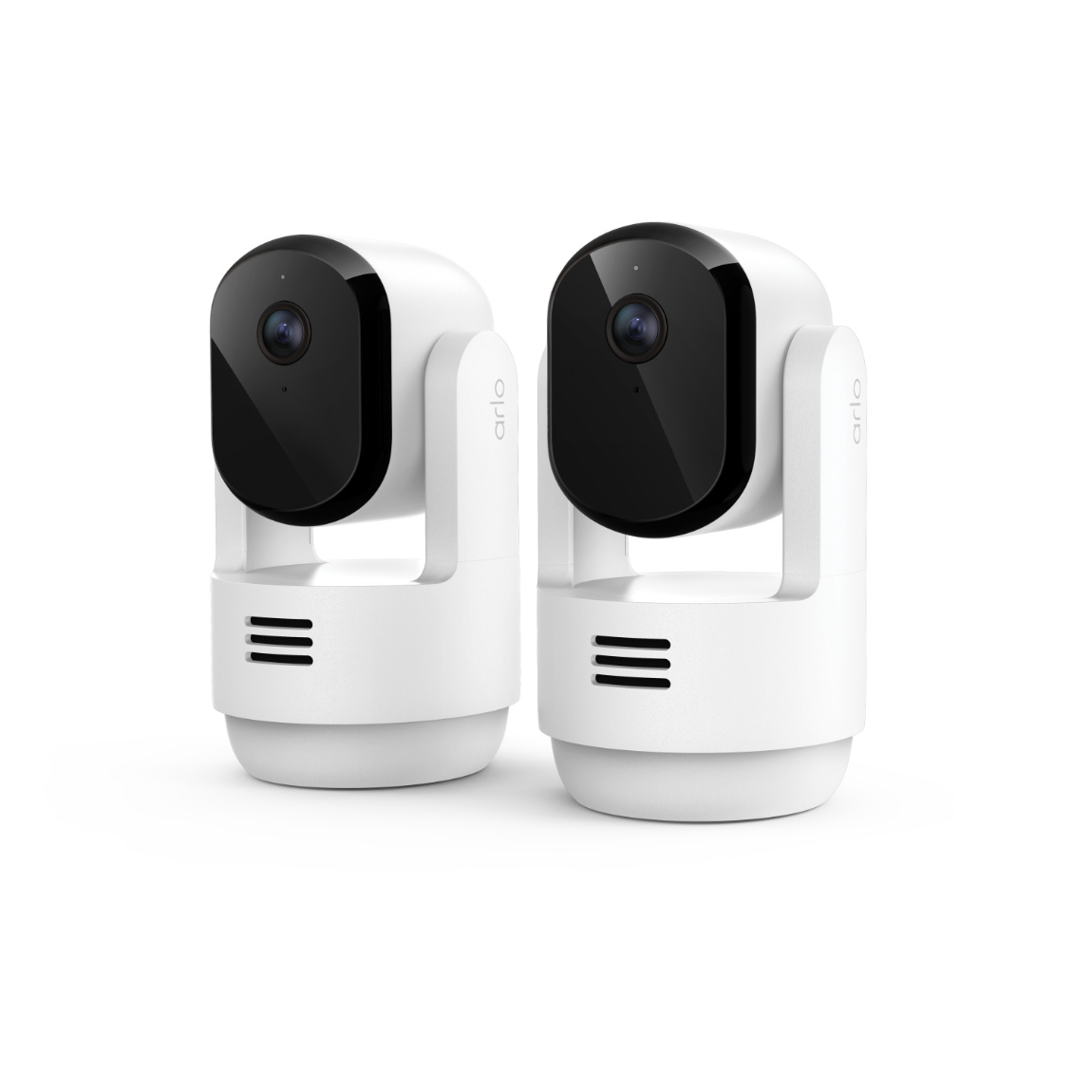 Arlo Essential 3 2K Pan-Tilt-Zoom Camera - Schwenk-Neige-Innenkamera - 2er-Set - Weiß