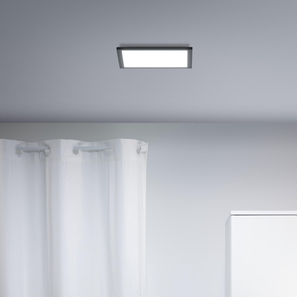 Thumbnail - WiZ Panel Deckenleuchte Tunable White Quadratisch 1000lm - Schwarz